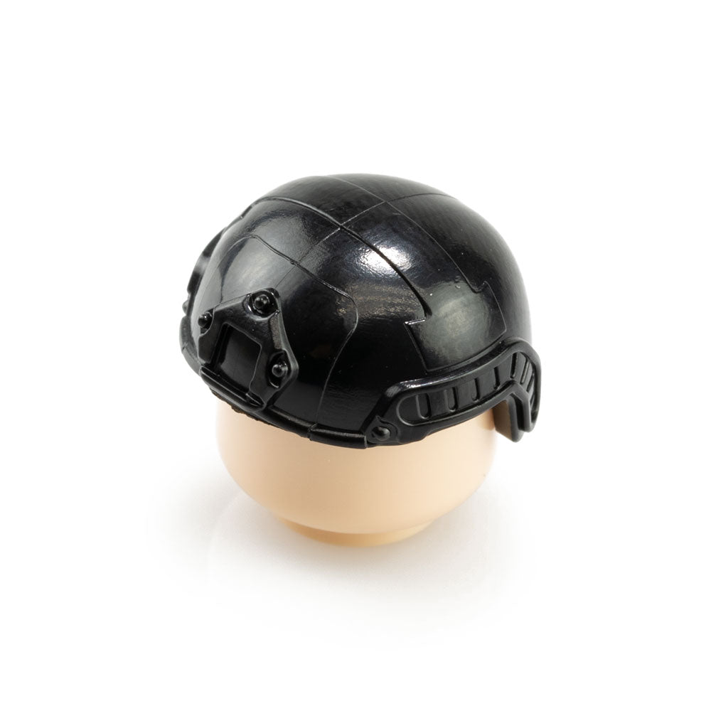 Lego best sale black helmet