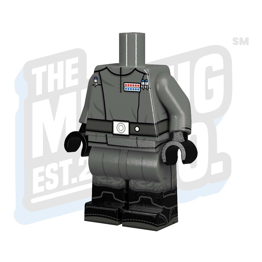 Custom Printed Lego - Imperial Officer (Fleet Admiral) - The Minifig Co.