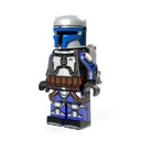 Custom Printed Lego - Metallic Mercenary - The Minifig Co.