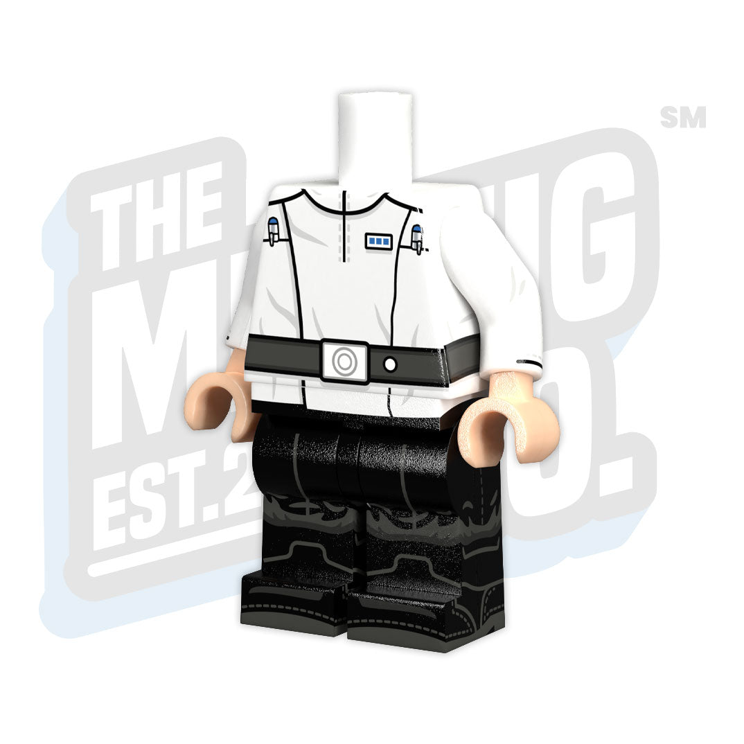 Custom Printed Lego - Imperial ISB Officer (Lieutenant) - The Minifig Co.