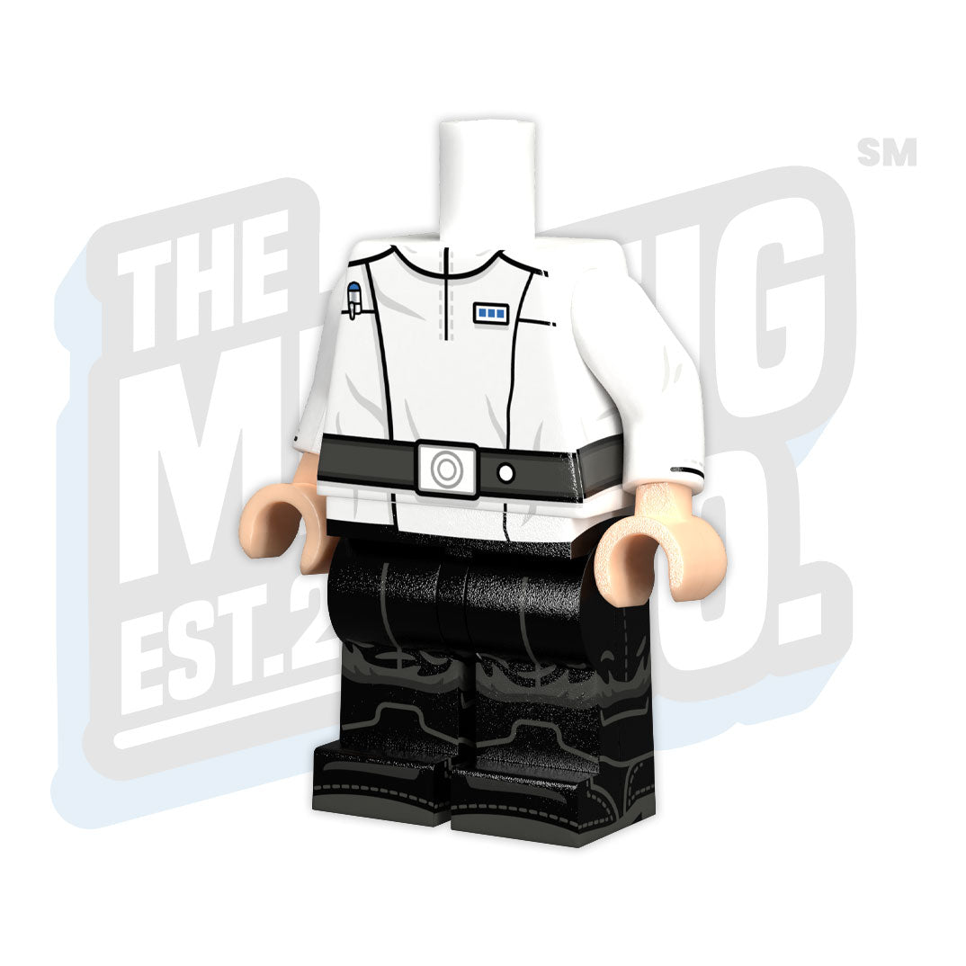 Custom Printed Lego - Imperial ISB Officer (2nd Lieutenant) - The Minifig Co.