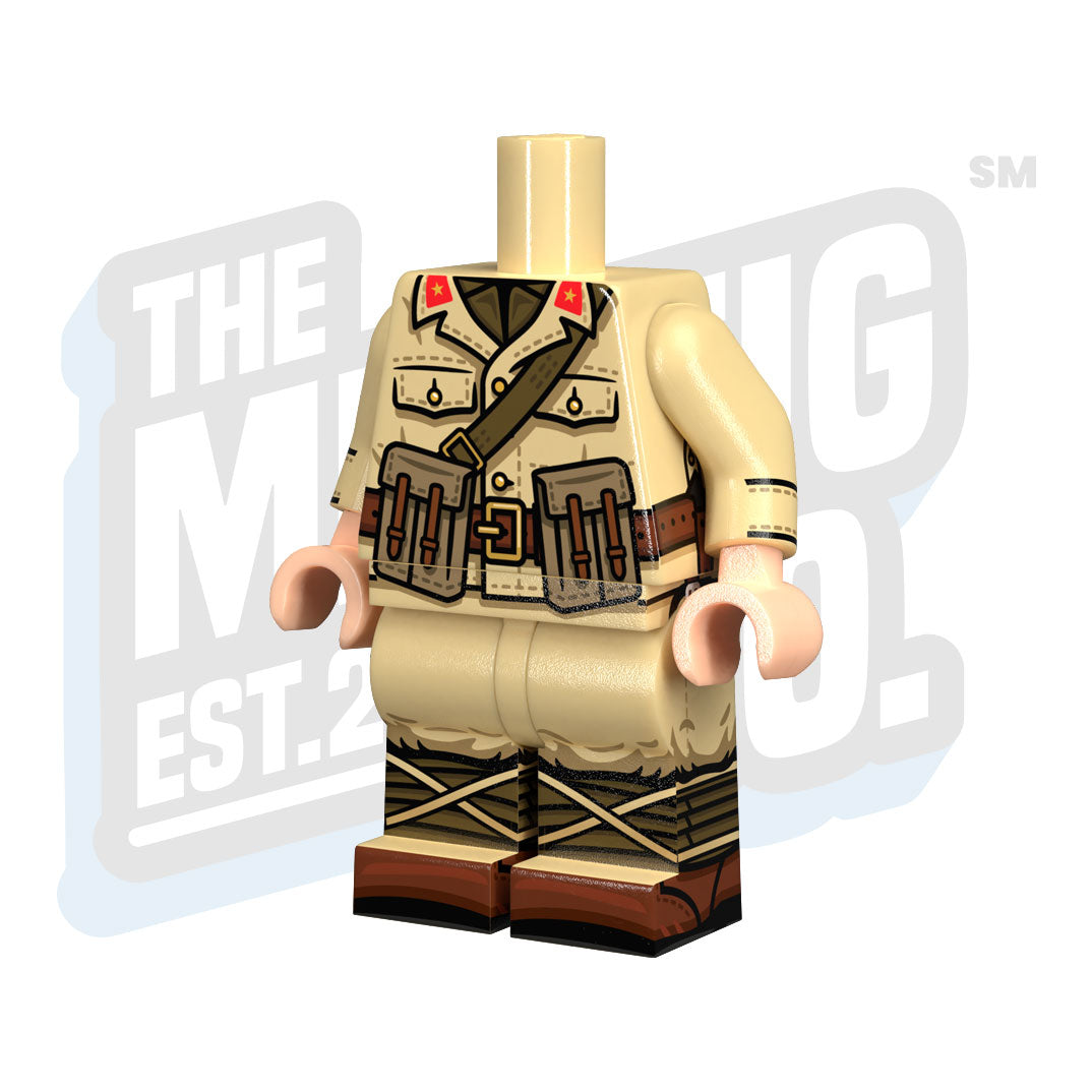 Custom Printed Lego - WWII Japanese Body (Type 100) - The Minifig Co.
