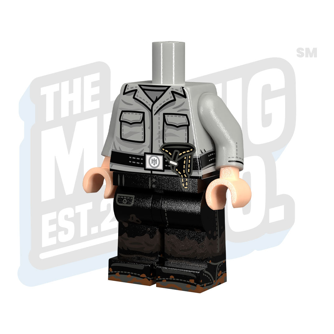 Custom Printed Lego - German Heer Tanker Body (Crew) - The Minifig Co.
