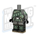 Custom Printed Lego - Mudtrooper Bodies (Sand Green) - The Minifig Co.