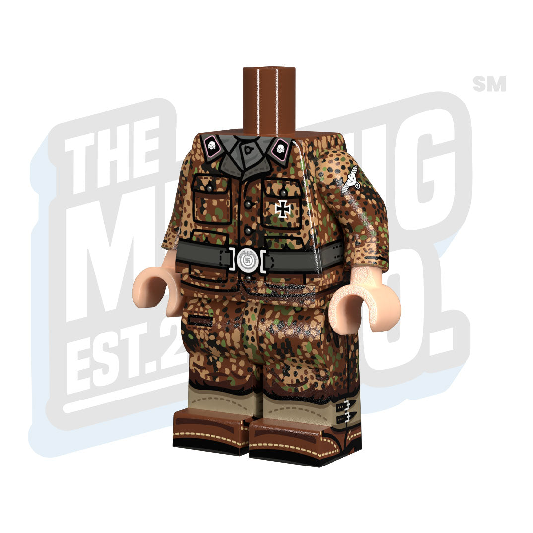 Wapenstilstand Perfect Lake Taupo German Pea Dot44 Body (Panzer Officer) | The Minifig Co.
