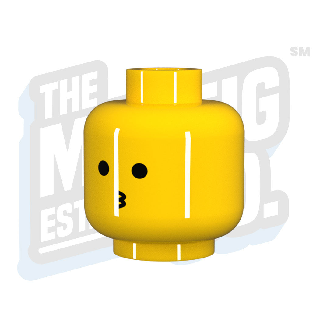 Custom Printed Lego - Kissing Head - The Minifig Co.