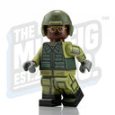 Custom Printed Lego - Vietnam Helicopter Pilot (Survival Vest) - The Minifig Co.