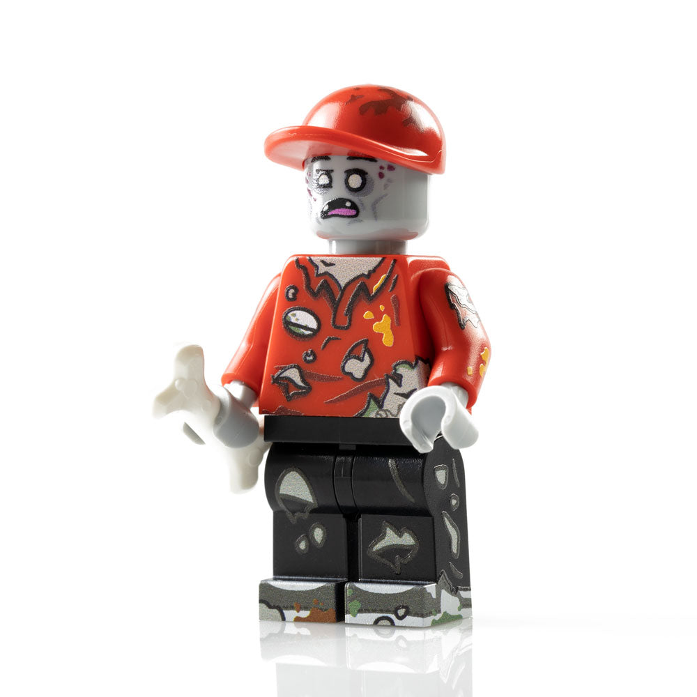 Custom Printed Lego - Zombie Clucker - The Minifig Co.