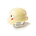 Africa Korps Stahlhelm (Tan) - The Minifig Co.