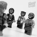 Custom Printed Lego - Bubblegum Chewer - The Minifig Co.