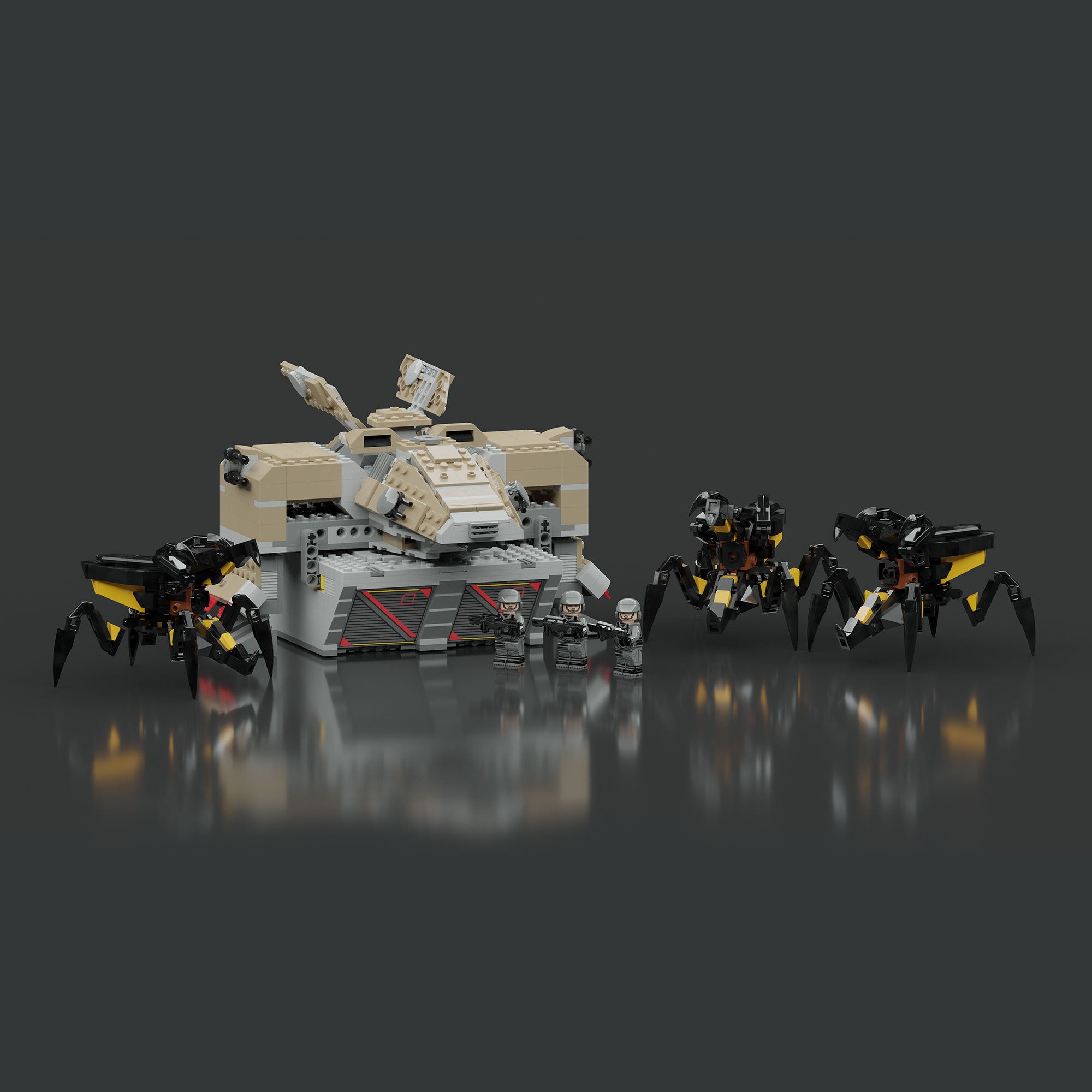 Custom Printed Lego - Intergalactic Troopers Mega Set - The Minifig Co.