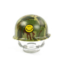 Custom Printed Lego - M1 Pot Mitchell Camo (Smiley) - The Minifig Co.