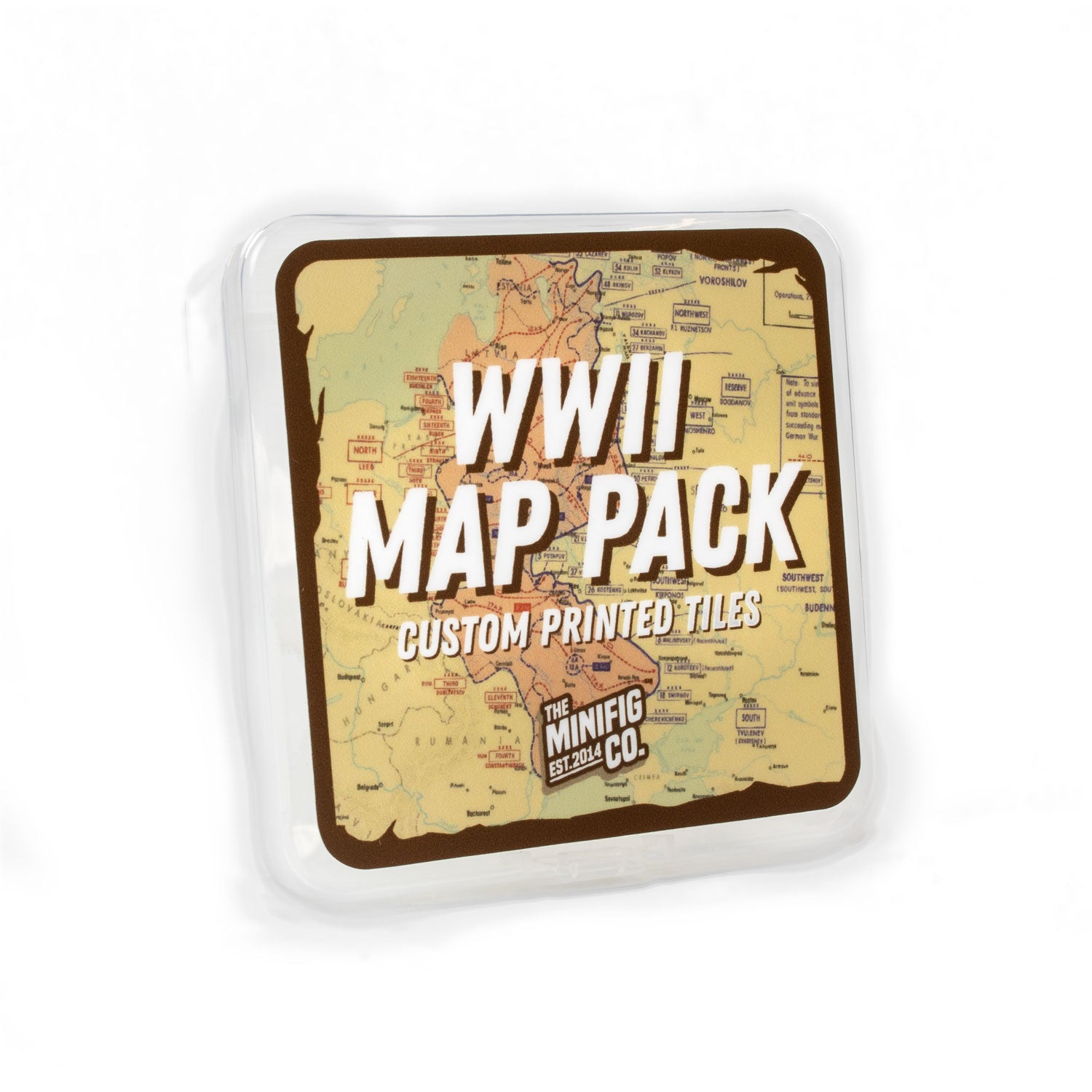 Custom Printed Lego - WWII Map Pack - The Minifig Co.