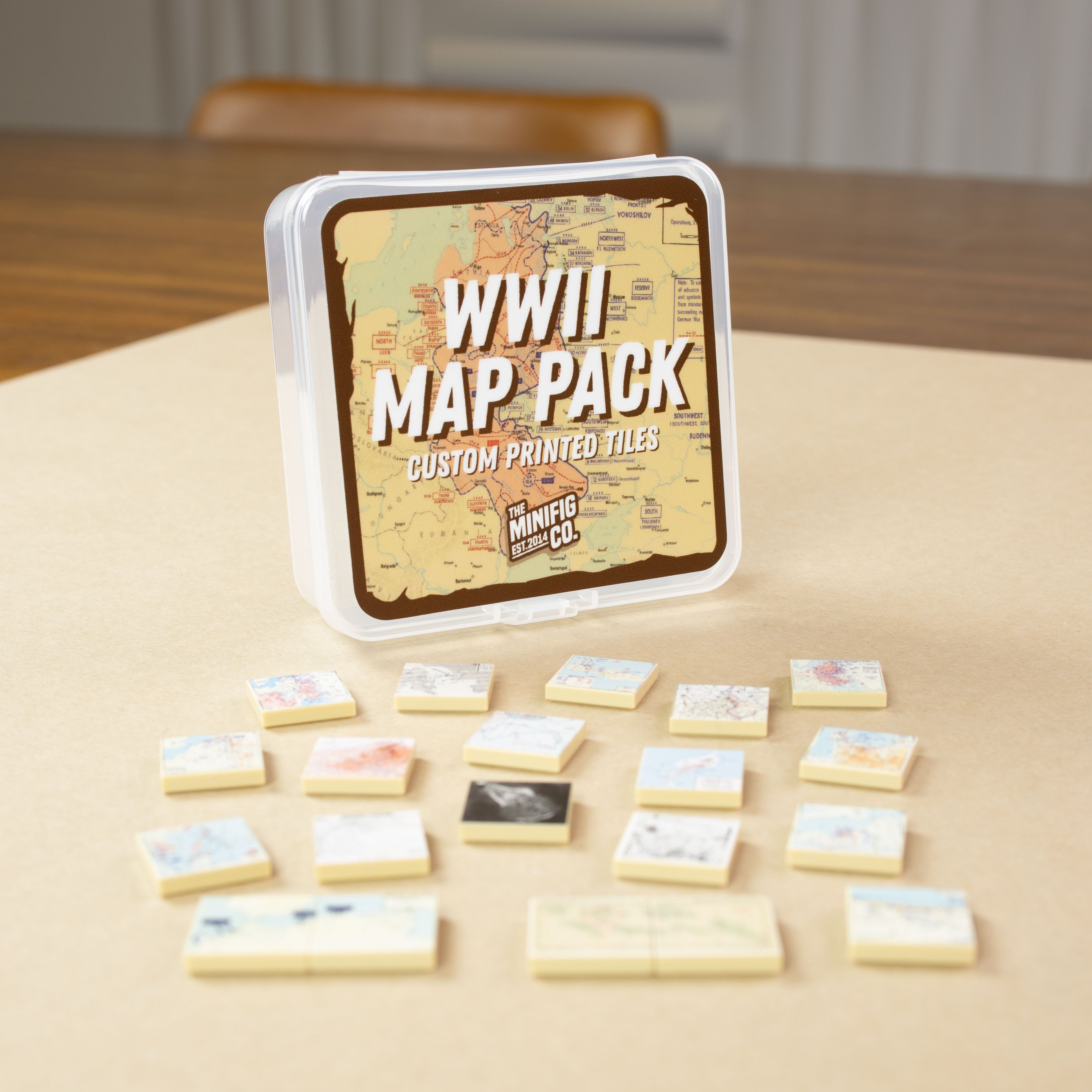 Custom Printed Lego - WWII Map Pack - The Minifig Co.