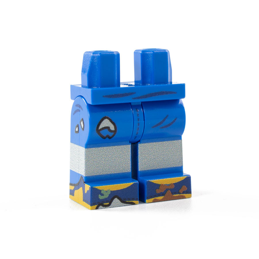 Custom Printed Lego - Zombie Shorts - The Minifig Co.